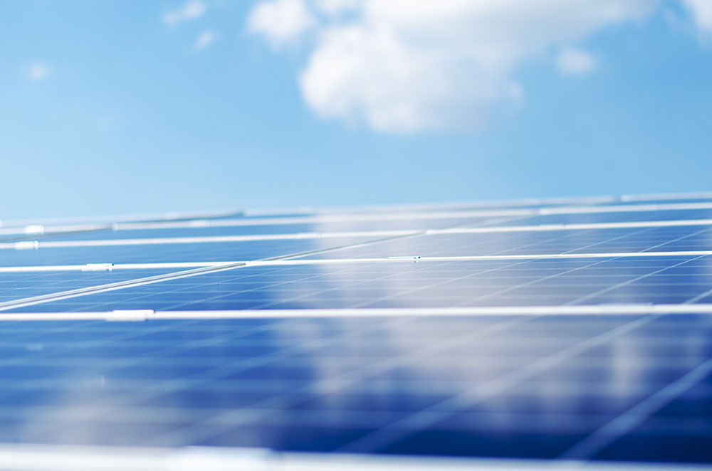Foto zonnepanelen